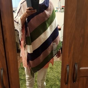 Poncho shawl